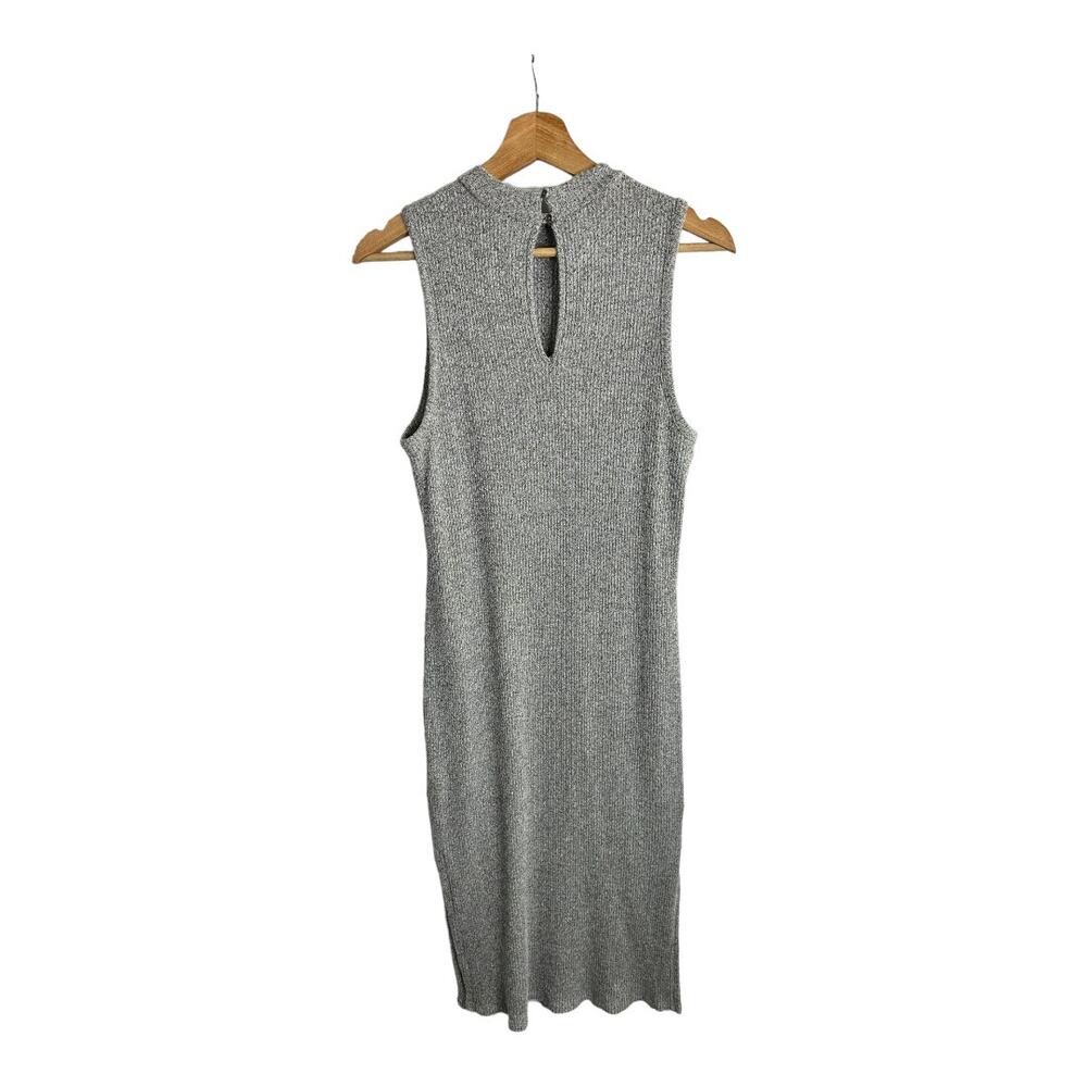 Lucky Brand Womens size Small Ribbed Knit Sleeveless Bodycon Midi Dress - Picture 3 of 14